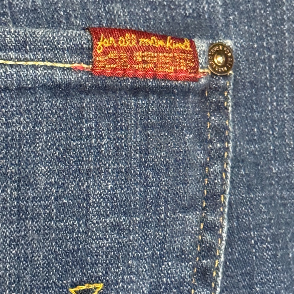 Women’s 7 For All Mankind jeans Sz 28 - Picture 5 of 7